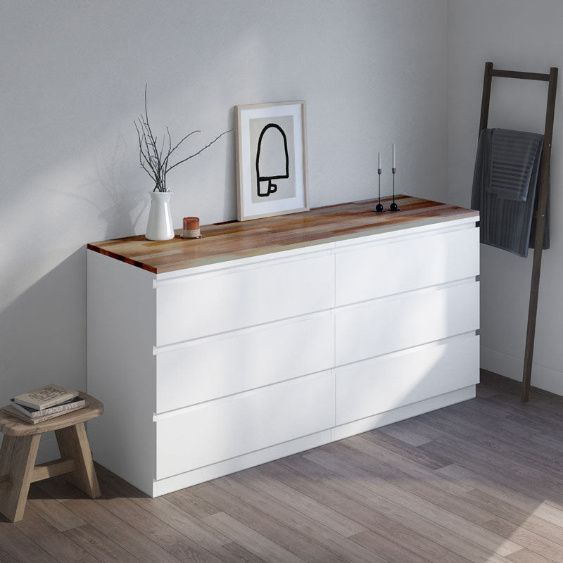 Ordentlich, praktisch, schön: Die besten Tricks für deine IKEA Malm Kommode