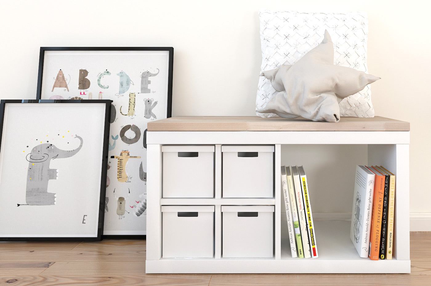 Ikea Hack: Mit Nordli und Kallax das Kinderzimmer aufpimpen