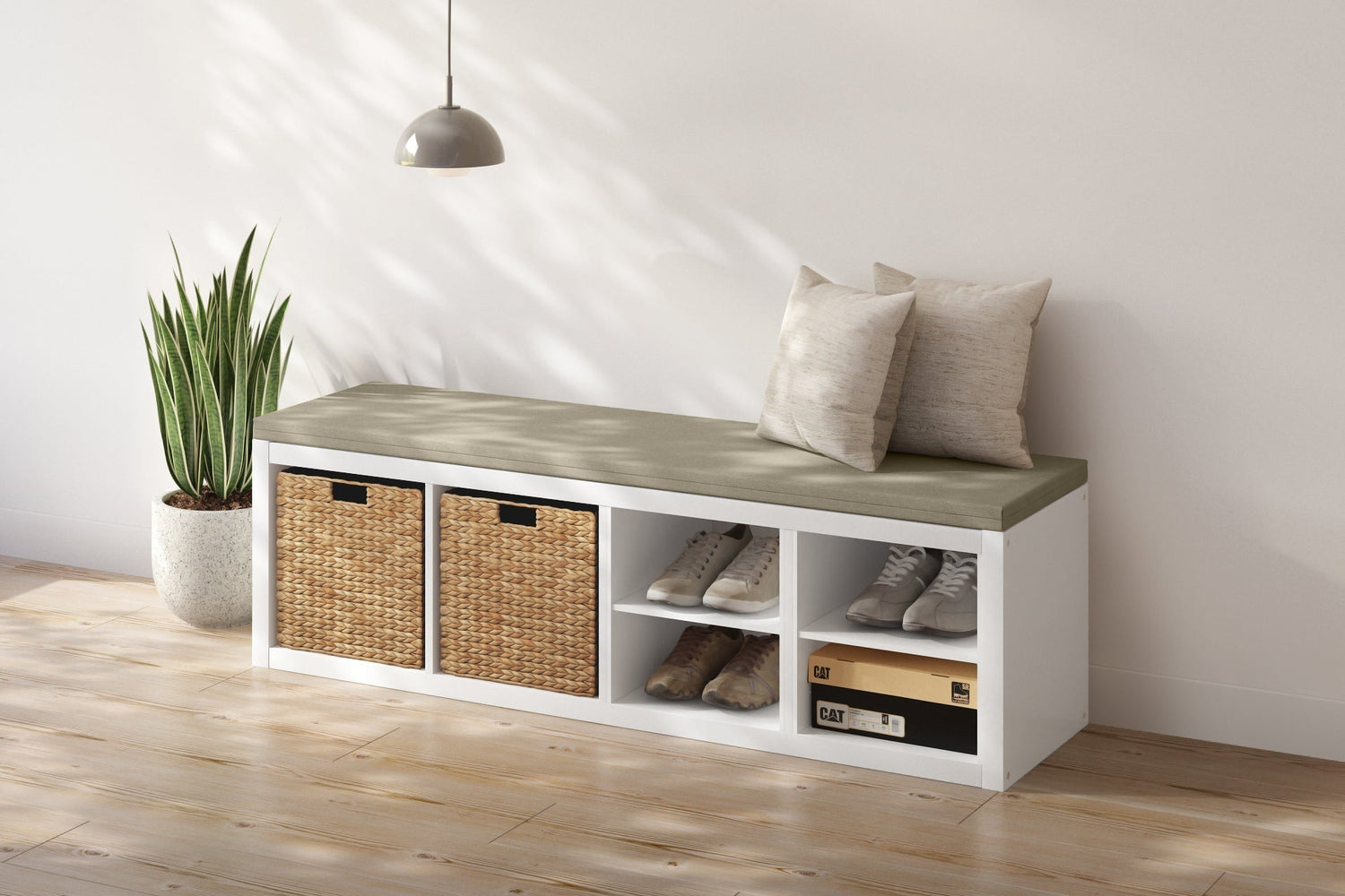 Ikea Kallax als Sitzbank - bequem und stylisch!