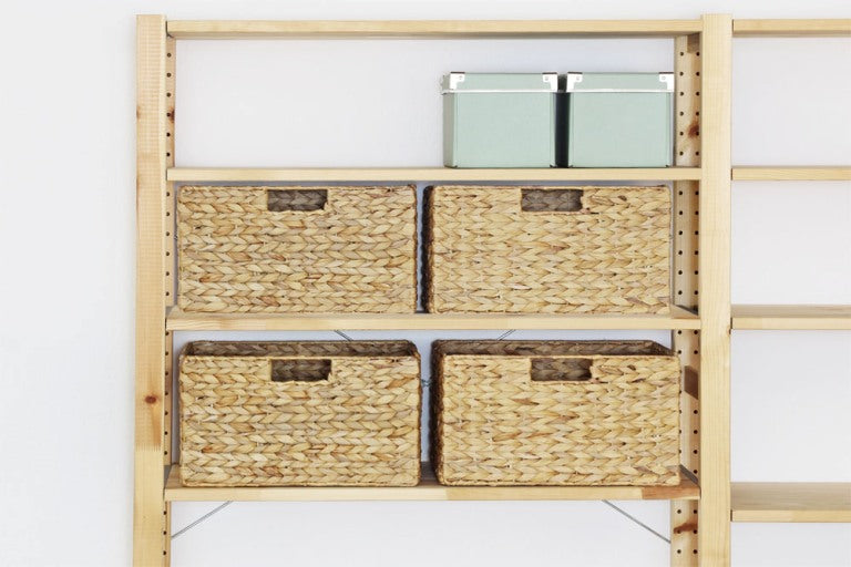 Ikea Regal mit Körben