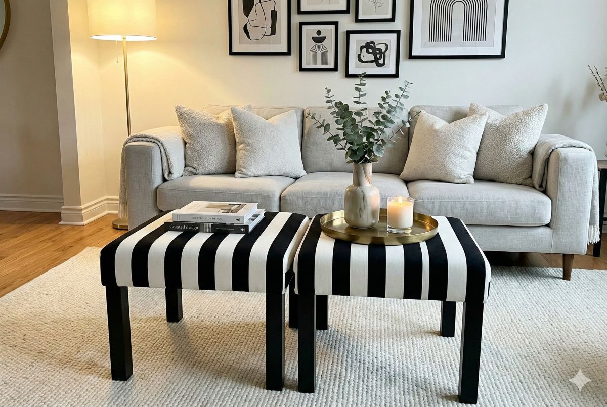 Ikea Lack Hack: Ein cooler Sitzhocker mit Stylefaktor