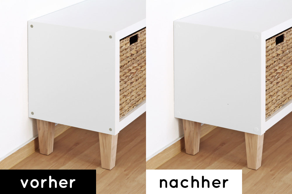 IKEA Kallax Regal Schraubenabdeckung