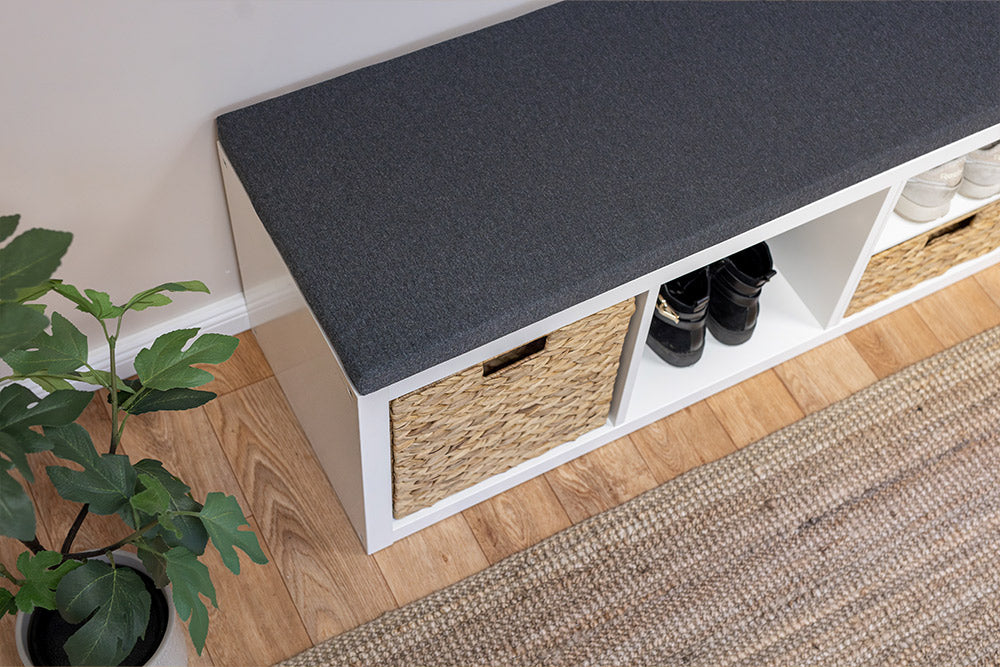 Ikea-Bank mit Sitzkissen pimpen