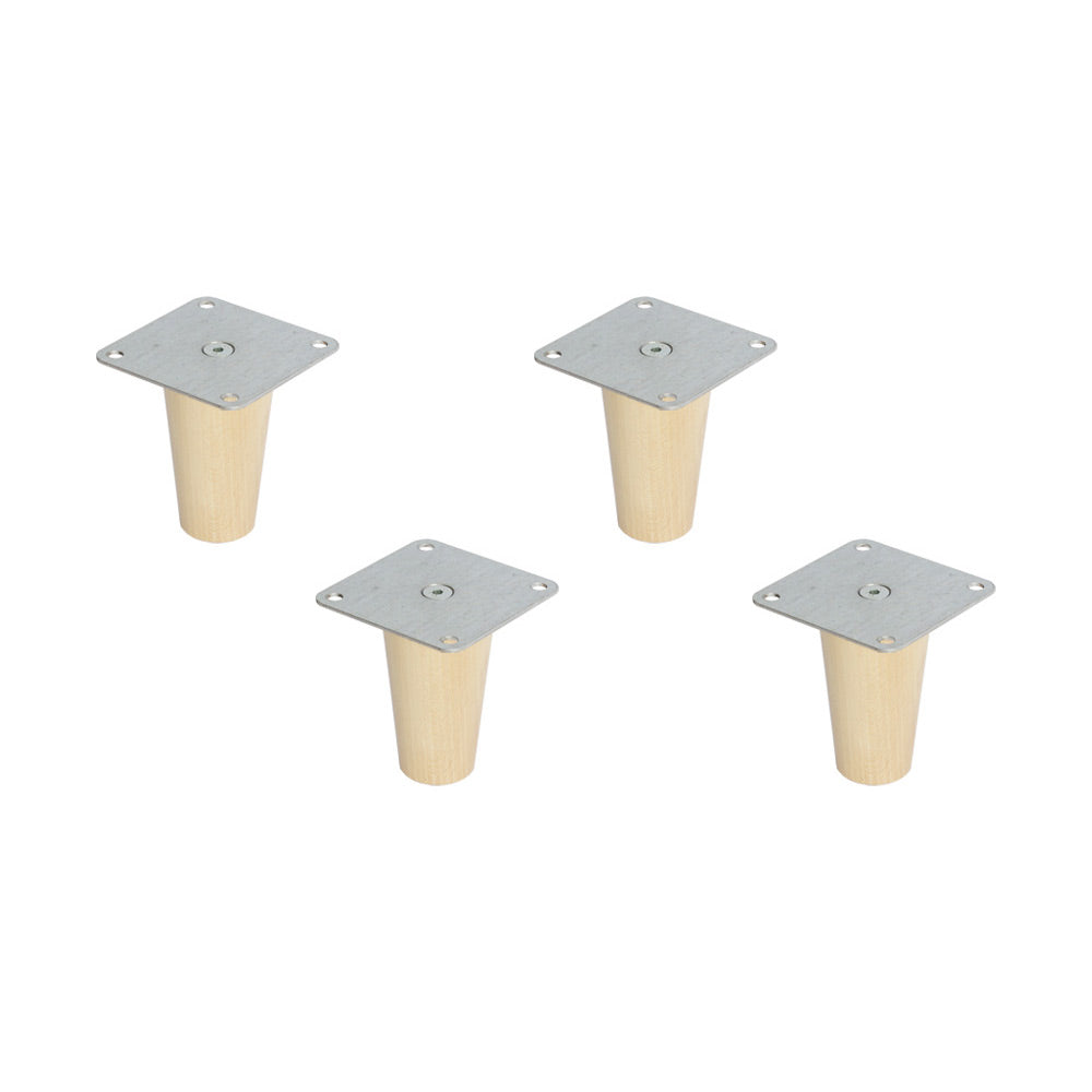Vier Möbelbeine für Ikea Kallax.