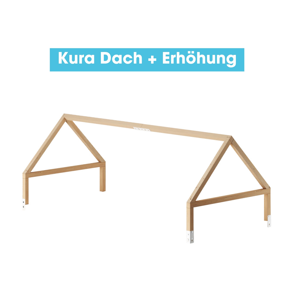 IKEA Kura Dach mit Erhöhung.