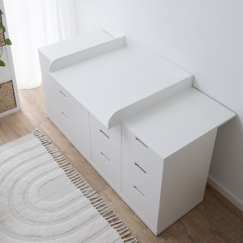 Nordli Wickelkommode mit 160 cm Breite.