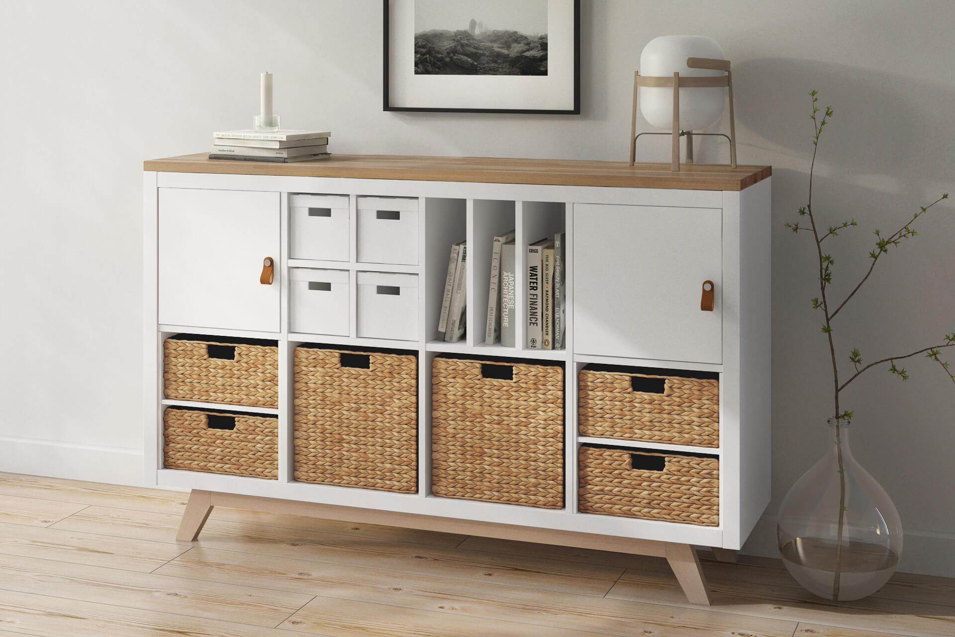Ikea Kallax Zubehör für Stauraum