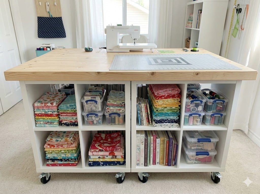 Ikea Hack: Nähtisch selbstgebaut