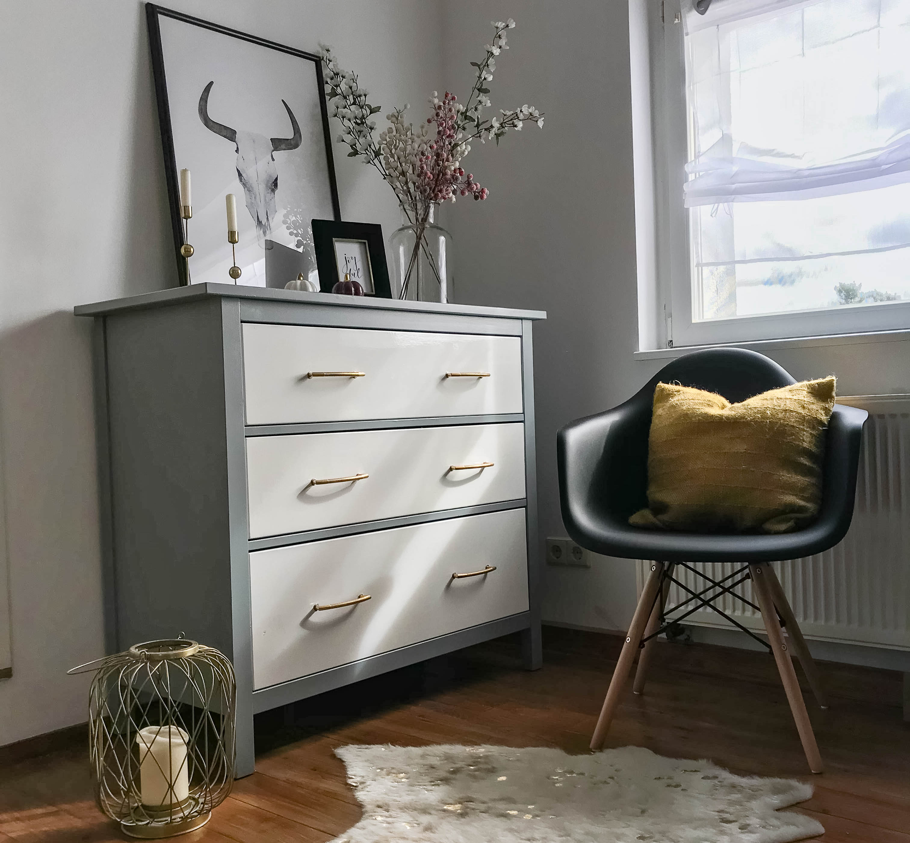 Edler Vintage Look für Hemnes Kommode