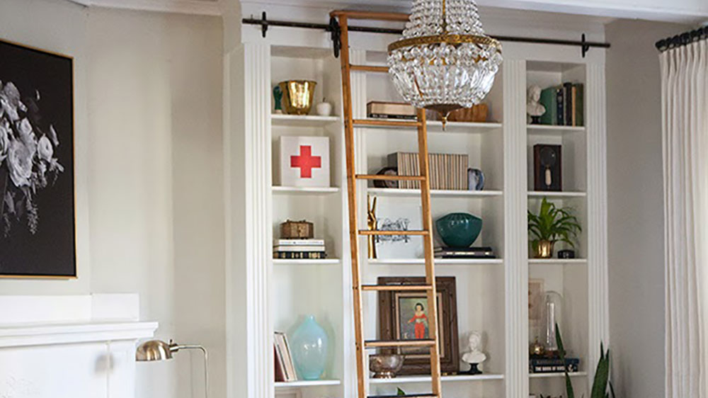 DIY: BILLY Regale in Vintage-Bibliothek