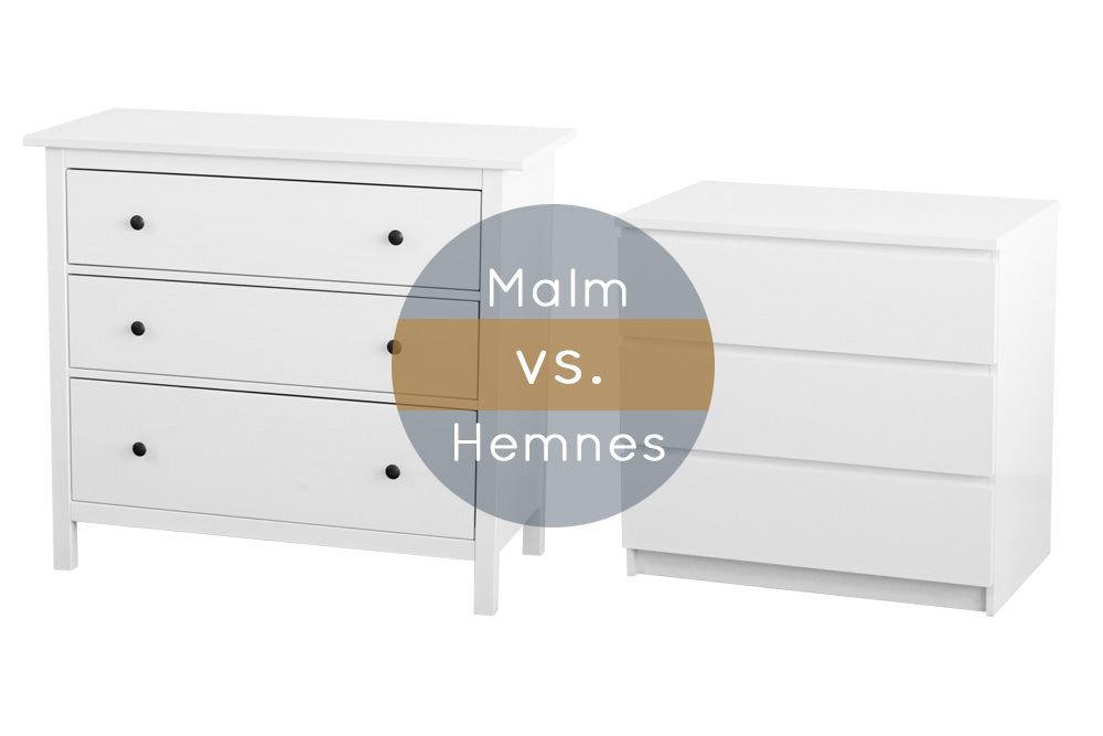 Malm und Hemnes Kommoden Vergleich.