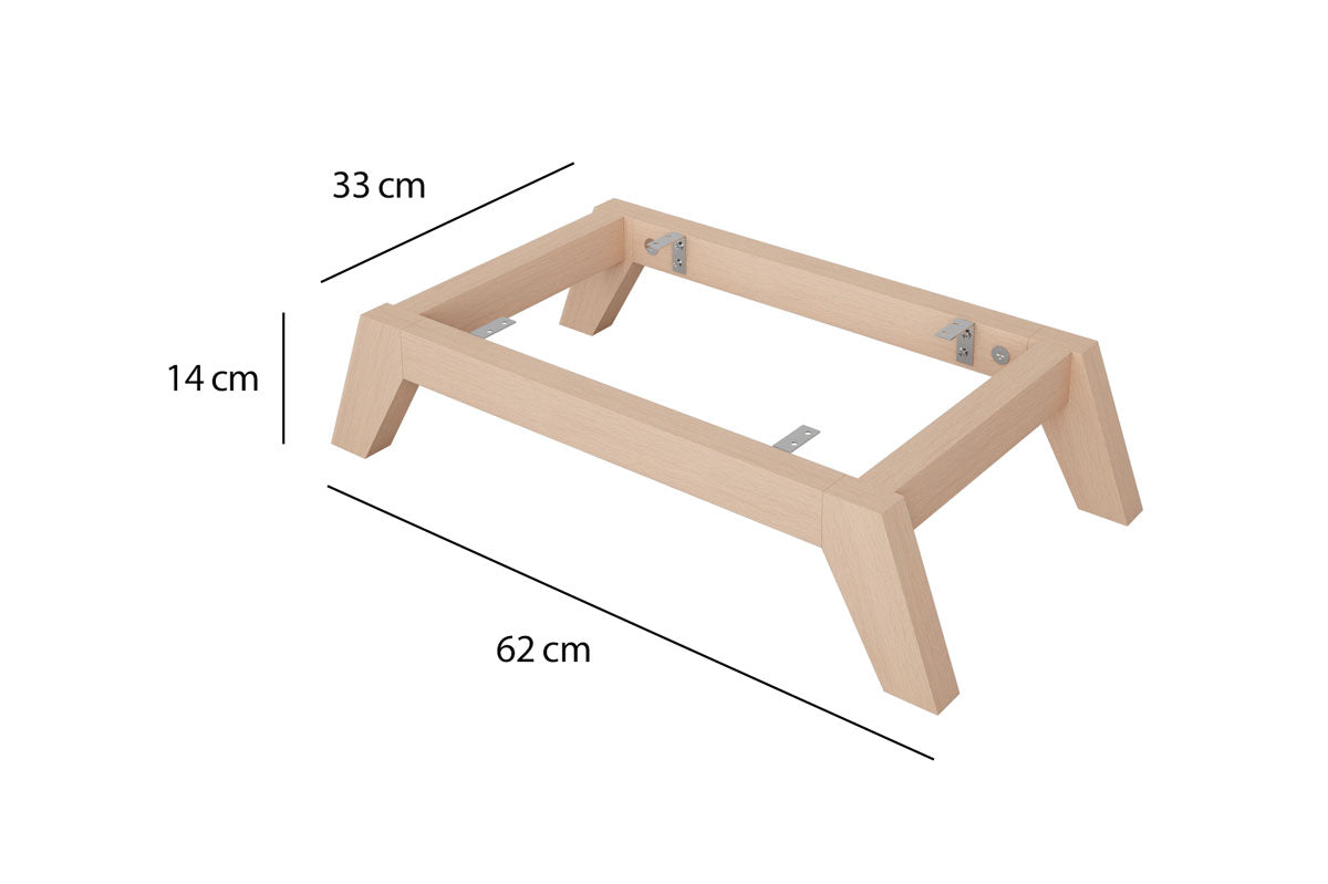 Holzgestell für Kallax Regal