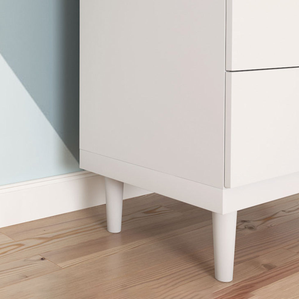 Weiße Möbelbeine für deine IKEA Nordli Kommode