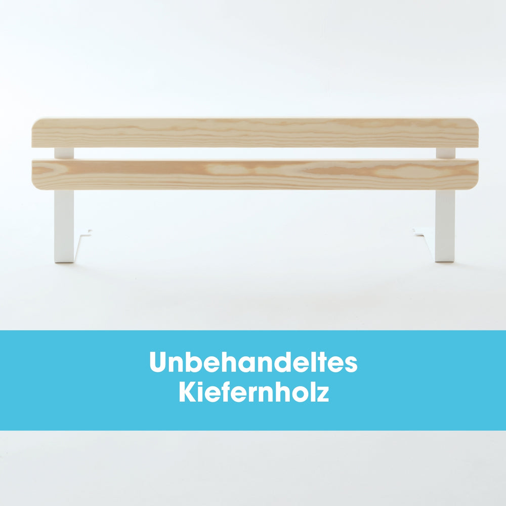 Kura Rausfallschutz aus unbehandeltem Kiefernholz.