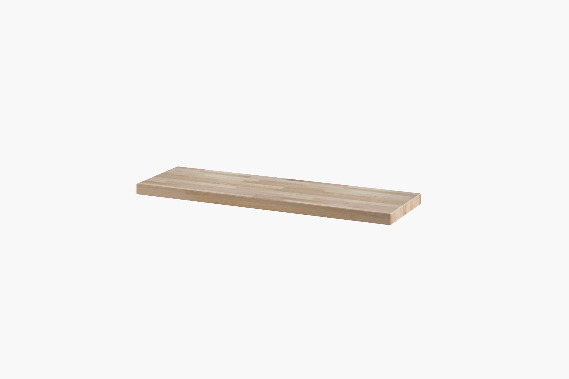 IKEA Trones mit Holzplatte.