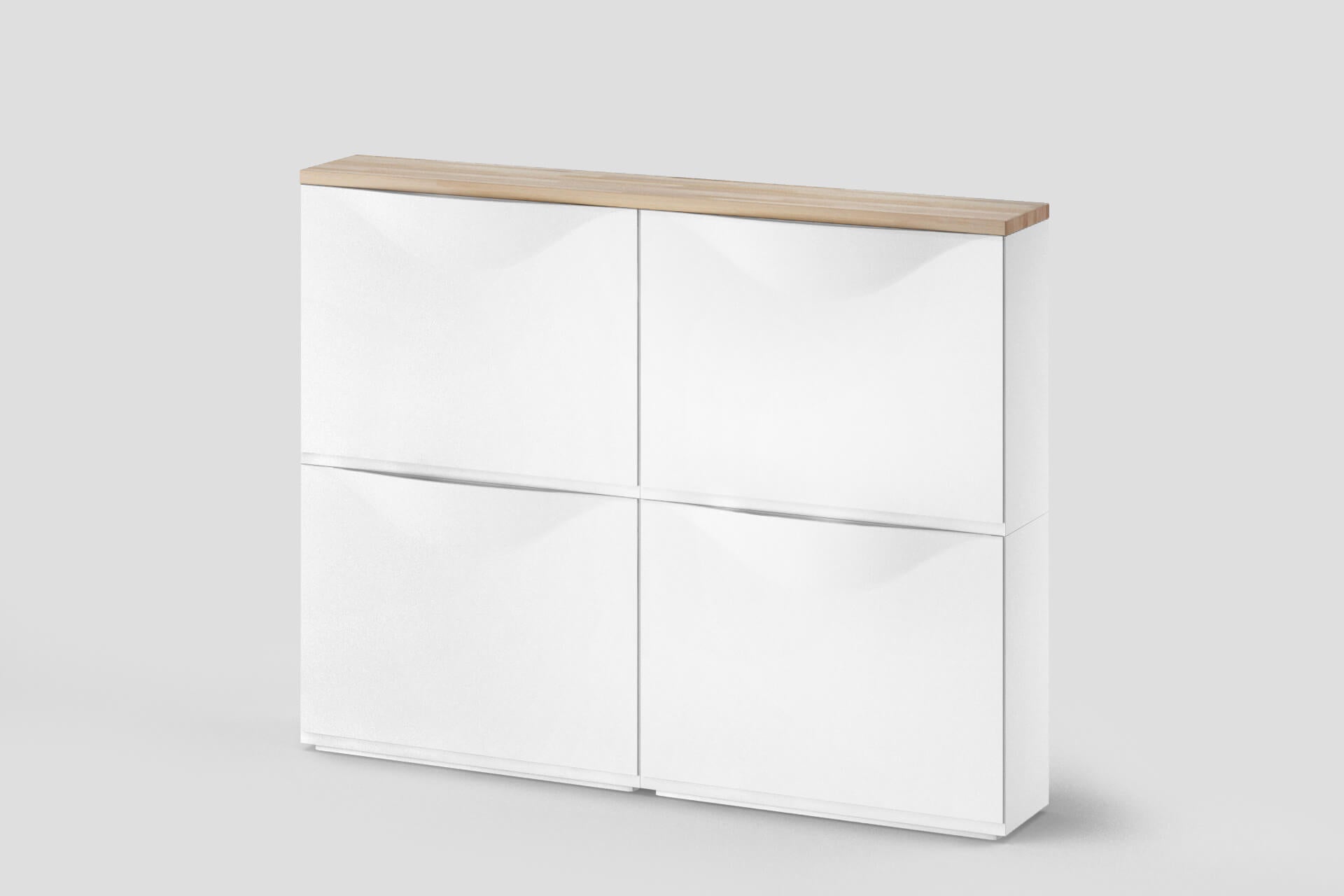 IKEA TRONES Schuhschrank, Holzplatte.