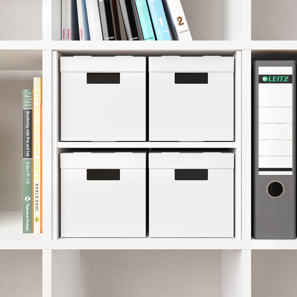 ikea aufbewahrung faltbar Kallax Faltboxen aus Pappe mit Deckel