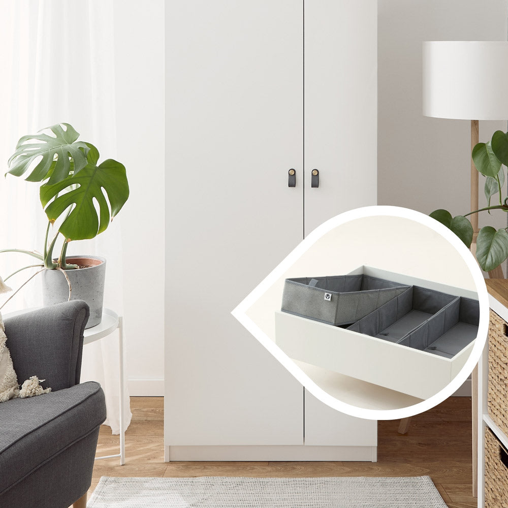 Pax Organizer im 3er-Set für den 75 cm breiten IKEA Pax Kleiderschrank.
