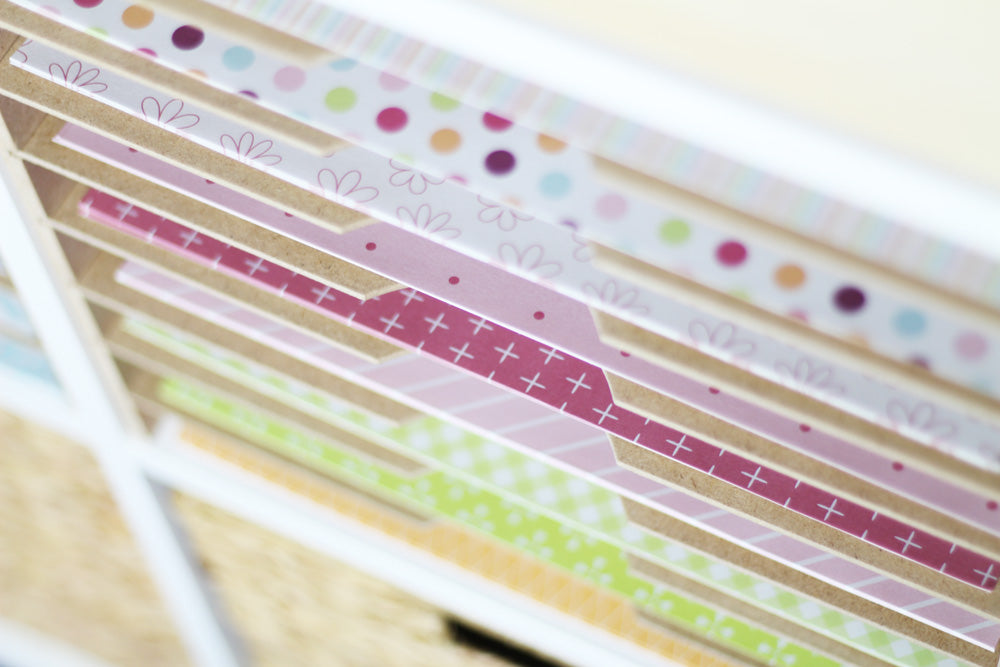 IKEA Kallax Einsatz für Scrapbook-Papier