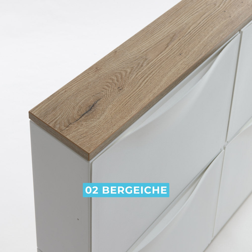 Trones Holzplatte in der Farbe Bergeiche.