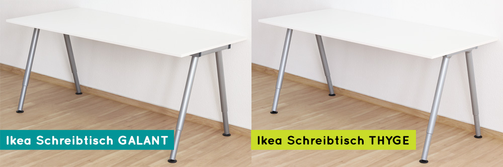 Ikea_Schreibtisch_Thyge_und_Galant_Unterschied