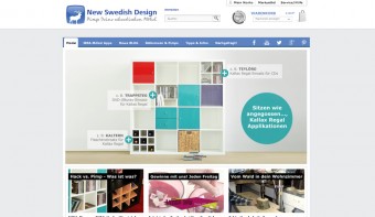 Frisch ausgepackt - der neue Shop von New Swedish Design