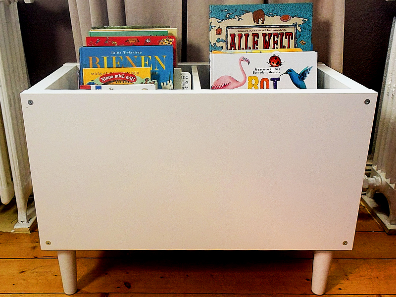 Ikea Kallax Hack: Praktische Bücherbox fürs Kinderzimmer ...