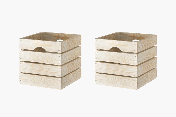 Ikea Kallax Holz Kiste 2er-Set